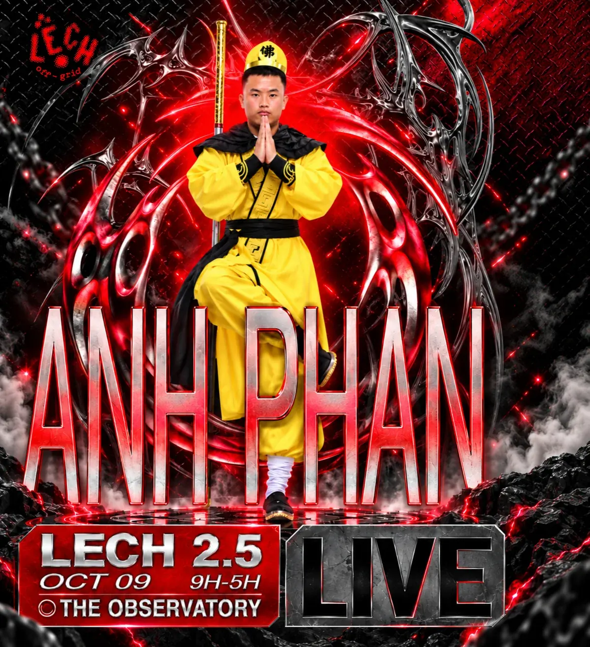 Lech upcoming show poster